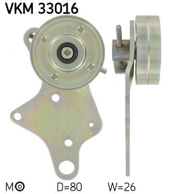 Rolo tensor da correia trapezoidal estriada SKF ref. VKM 33016